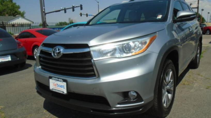 TOYOTA HIGHLANDER 2014 5TDJKRFH2ES005057 image