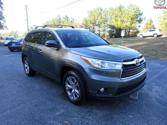 TOYOTA HIGHLANDER 2014 5TDKKRFH0ES038126 image