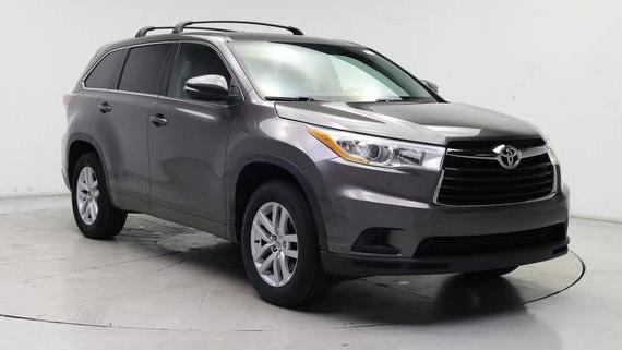 TOYOTA HIGHLANDER 2014 5TDZKRFH3ES005717 image