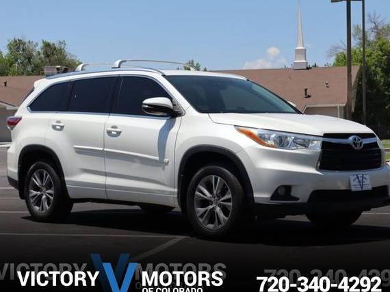 TOYOTA HIGHLANDER 2014 5TDJKRFH8ES044445 image