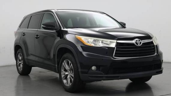 TOYOTA HIGHLANDER 2014 5TDZKRFH7ES018325 image
