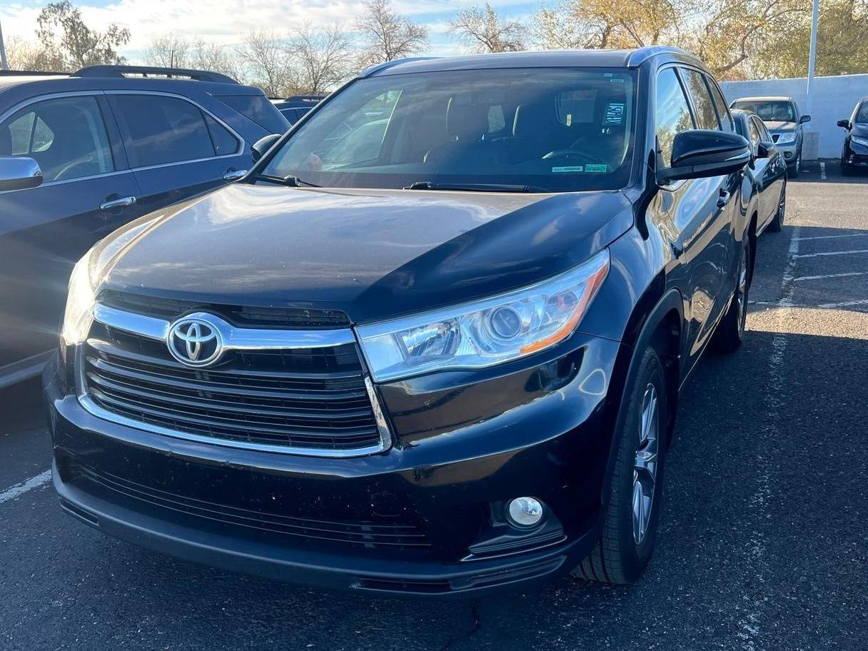 TOYOTA HIGHLANDER 2014 5TDJKRFH6ES013629 image