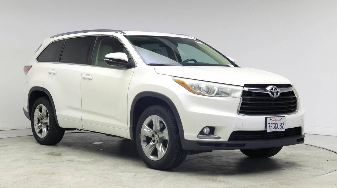 TOYOTA HIGHLANDER 2014 5TDYKRFH4ES012882 image