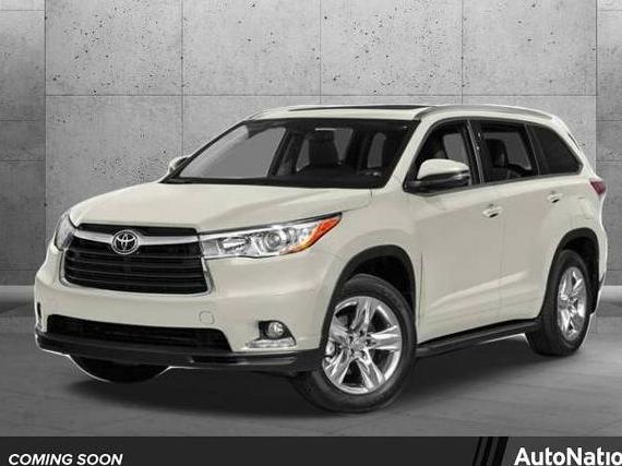 TOYOTA HIGHLANDER 2014 5TDKKRFH7ES016849 image