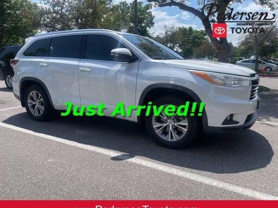 TOYOTA HIGHLANDER 2014 5TDJKRFH3ES049262 image
