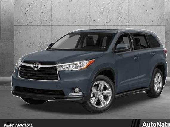 TOYOTA HIGHLANDER 2014 5TDJKRFH4ES066622 image