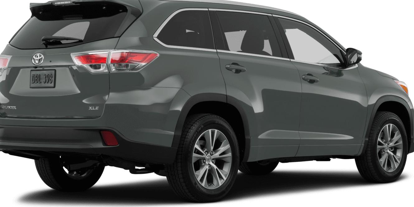 TOYOTA HIGHLANDER 2014 5TDZKRFH6ES012595 image