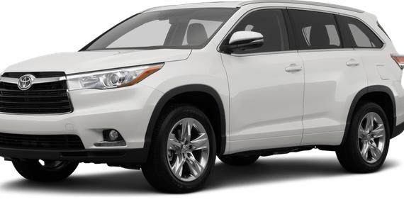 TOYOTA HIGHLANDER 2014 5TDYKRFH9ES022601 image