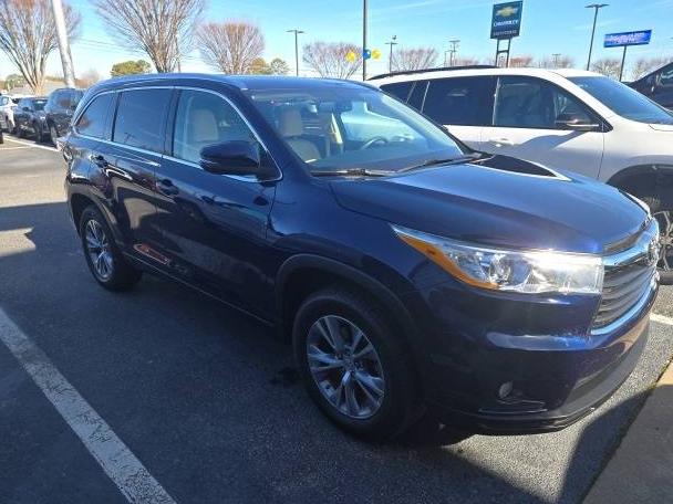 TOYOTA HIGHLANDER 2014 5TDKKRFH7ES009030 image