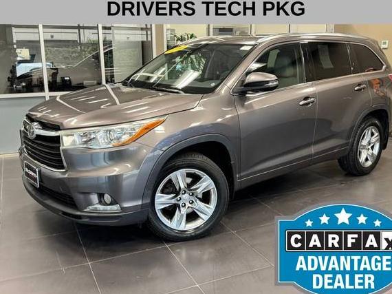TOYOTA HIGHLANDER 2014 5TDDKRFH3ES053227 image