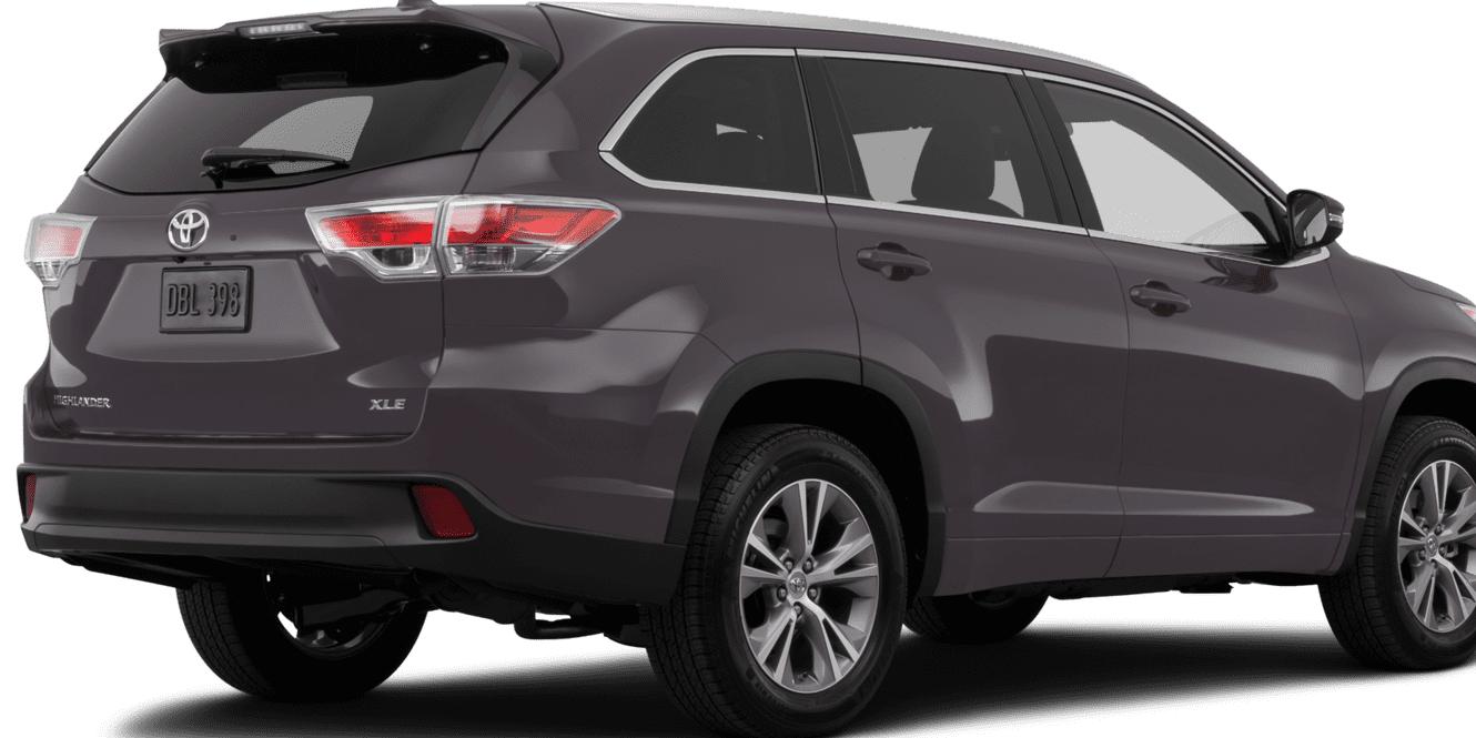 TOYOTA HIGHLANDER 2014 5TDDKRFH3ES036797 image