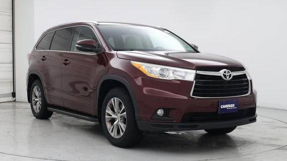 TOYOTA HIGHLANDER 2014 5TDJKRFH3ES071052 image