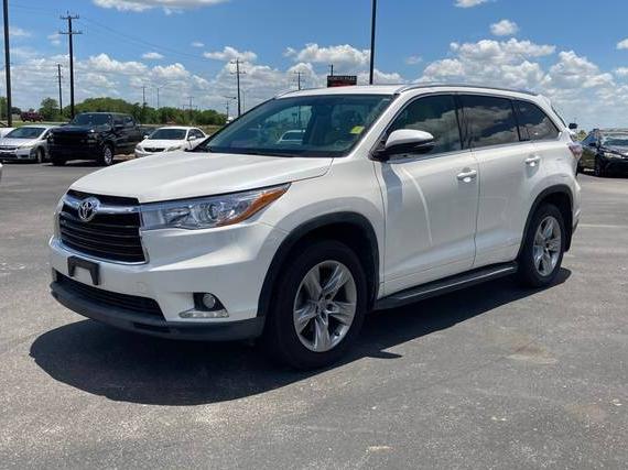 TOYOTA HIGHLANDER 2014 5TDYKRFH7ES010835 image