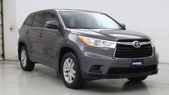TOYOTA HIGHLANDER 2014 5TDBKRFHXES051613 image