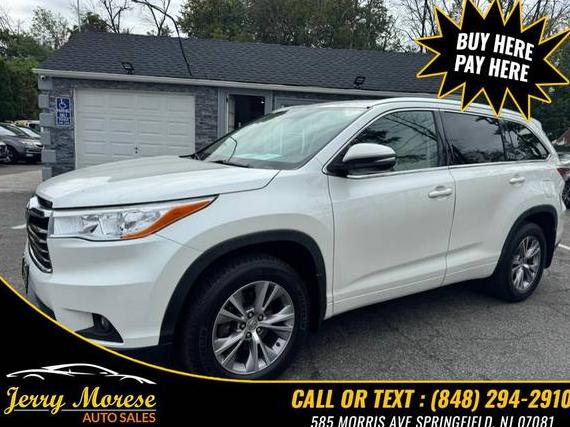 TOYOTA HIGHLANDER 2014 5TDJKRFHXES048187 image