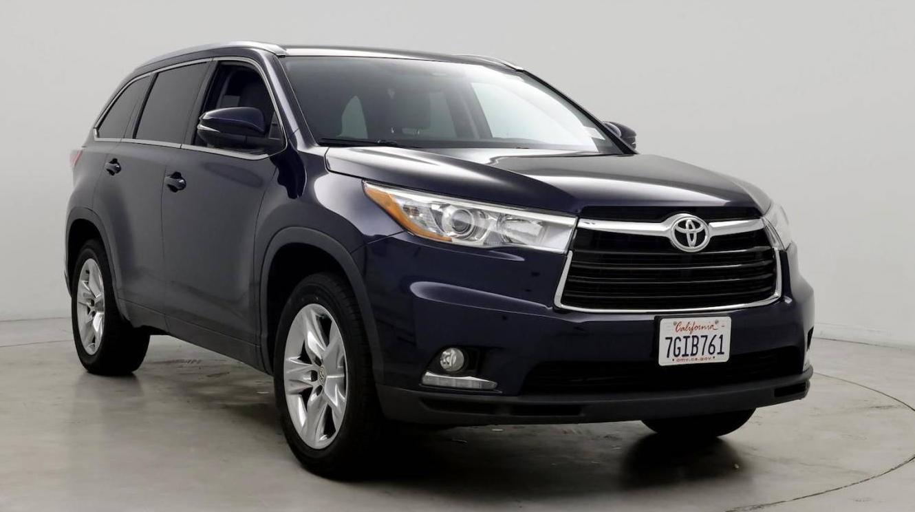 TOYOTA HIGHLANDER 2014 5TDYKRFH8ES036621 image