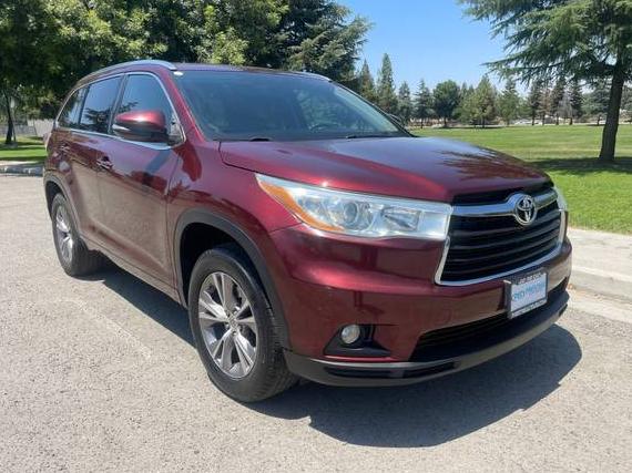 TOYOTA HIGHLANDER 2014 5TDKKRFH0ES013890 image