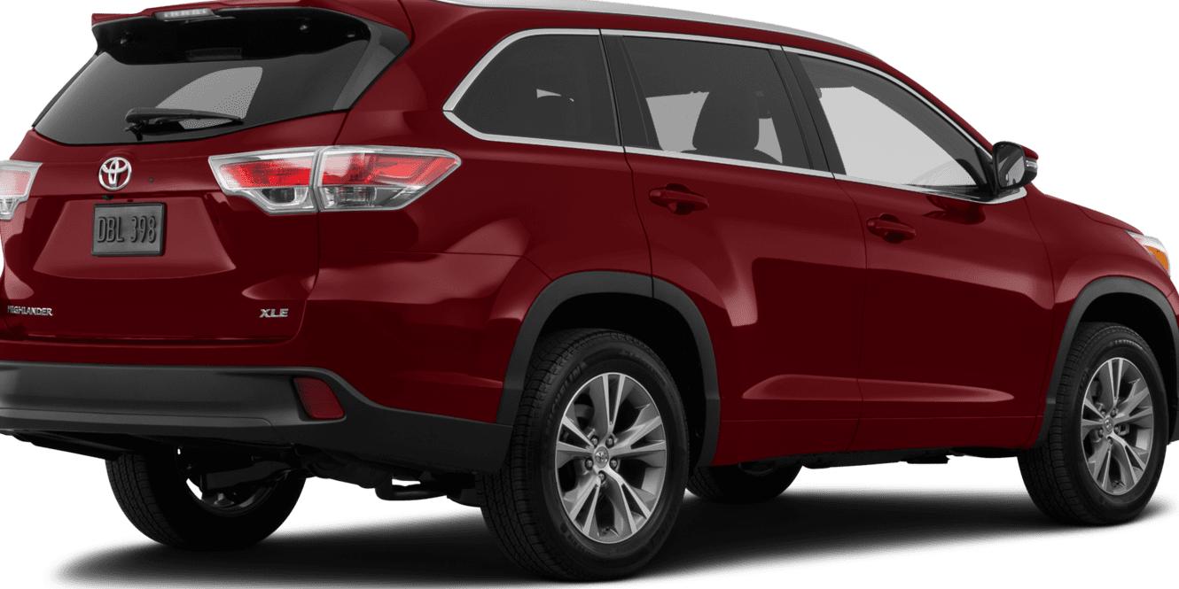 TOYOTA HIGHLANDER 2014 5TDZKRFH3ES034991 image