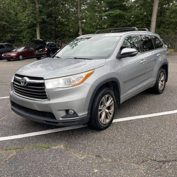 TOYOTA HIGHLANDER 2014 5TDJKRFH7ES029208 image