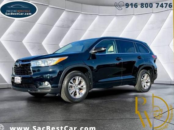 TOYOTA HIGHLANDER 2014 5TDJKRFH5ES022841 image