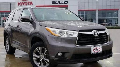 TOYOTA HIGHLANDER 2014 5TDKKRFH1ES019732 image