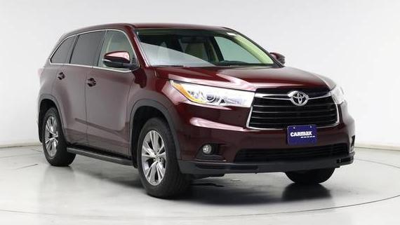 TOYOTA HIGHLANDER 2014 5TDZKRFH6ES031292 image