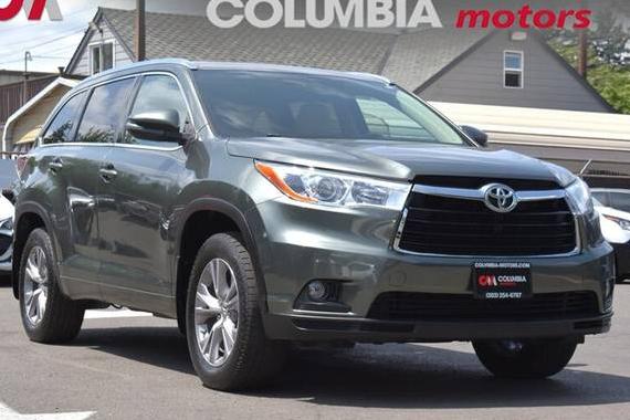 TOYOTA HIGHLANDER 2014 5TDJKRFH8ES029573 image