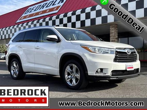 TOYOTA HIGHLANDER 2014 5TDDKRFH3ES038517 image