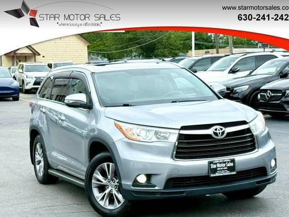 TOYOTA HIGHLANDER 2014 5TDJKRFH7ES042766 image