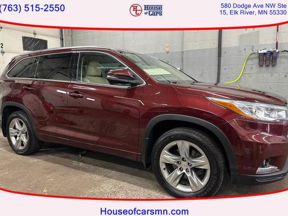 TOYOTA HIGHLANDER 2014 5TDDKRFH2ES042977 image