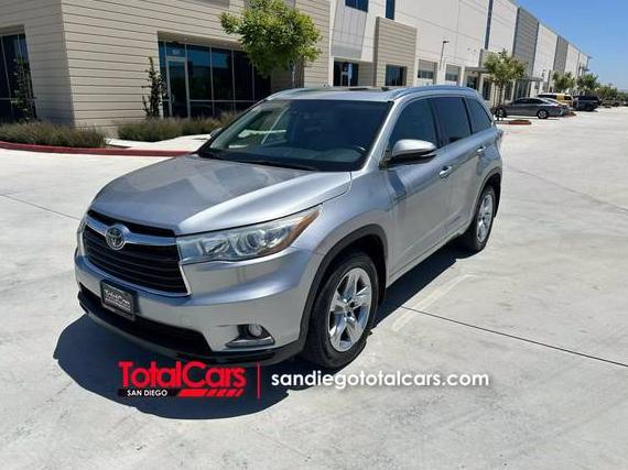 TOYOTA HIGHLANDER 2014 5TDDCRFH6ES004634 image