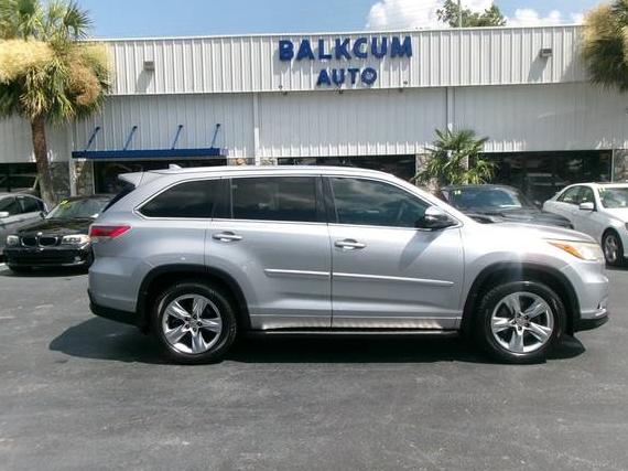TOYOTA HIGHLANDER 2014 5TDYKRFH1ES019160 image