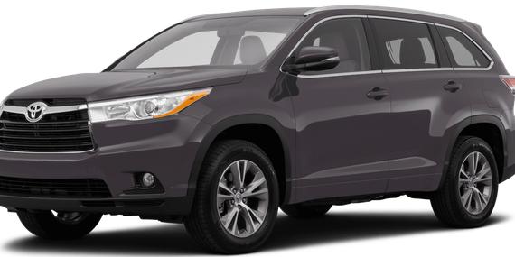 TOYOTA HIGHLANDER 2014 5TDKKRFHXES037968 image