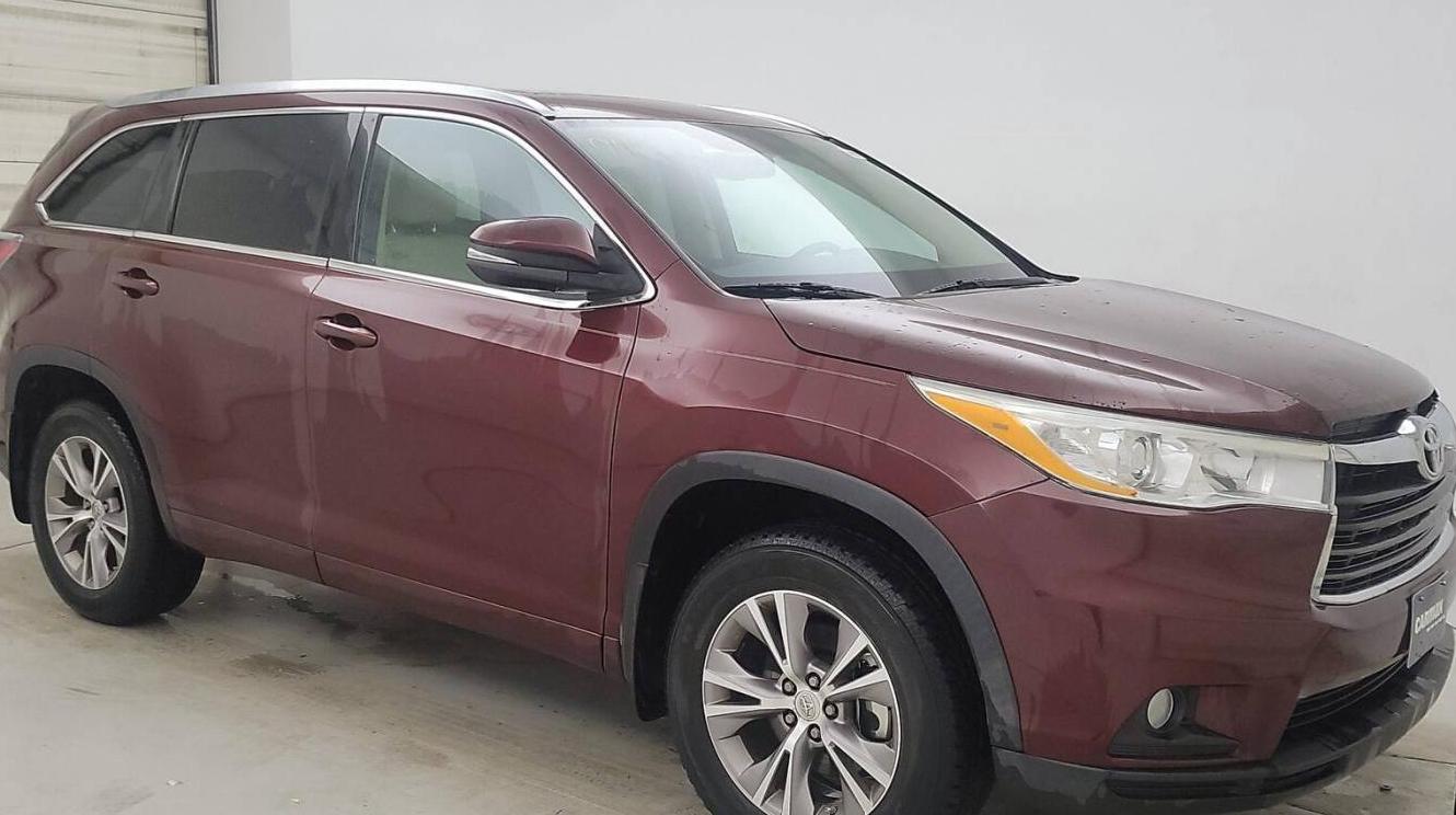 TOYOTA HIGHLANDER 2014 5TDJKRFH2ES028600 image