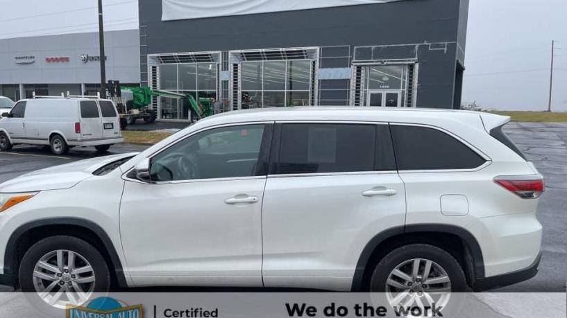 TOYOTA HIGHLANDER 2014 5TDZARFH4ES008175 image