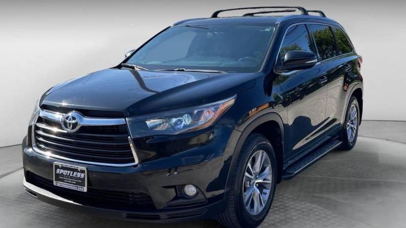 TOYOTA HIGHLANDER 2014 5TDJKRFH4ES035595 image