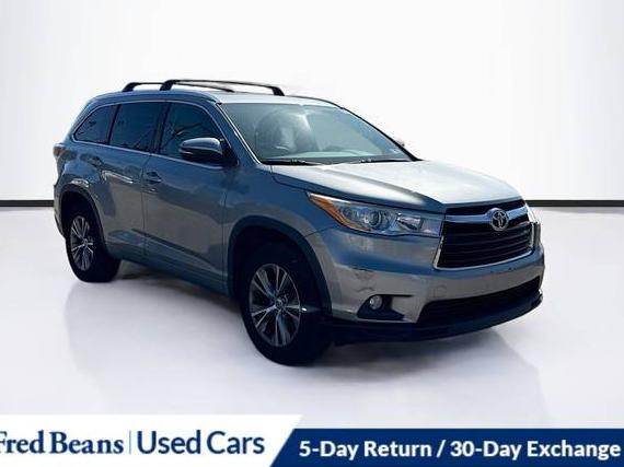 TOYOTA HIGHLANDER 2014 5TDKKRFH8ES005763 image TOYOTA HIGHLANDER 2014 5TDKKRFH8ES005763 image