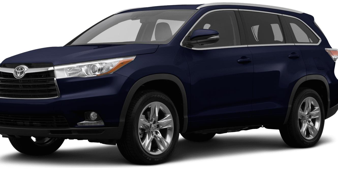 TOYOTA HIGHLANDER 2014 5TDYKRFH8ES034660 image