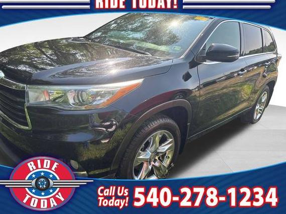 TOYOTA HIGHLANDER 2014 5TDDKRFH7ES063291 image