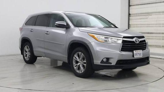 TOYOTA HIGHLANDER 2014 5TDZKRFH3ES007967 image