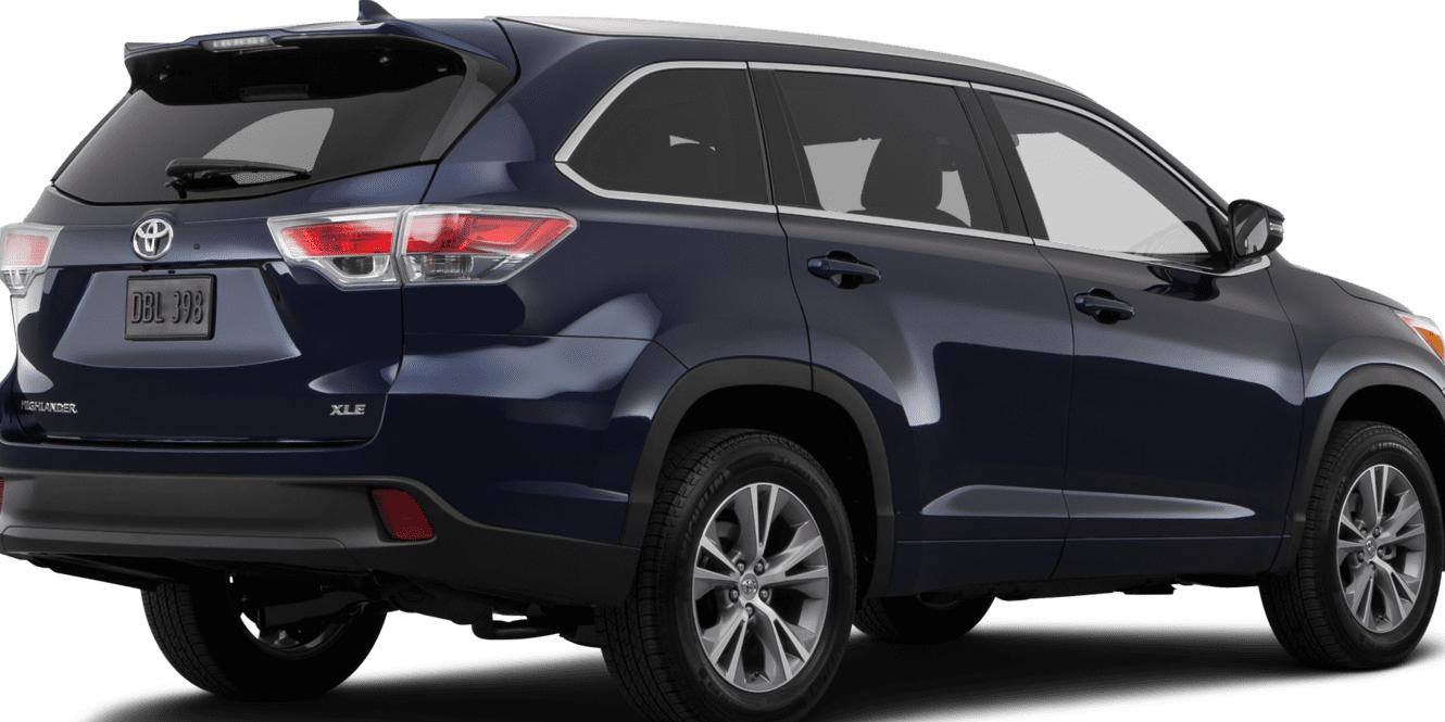 TOYOTA HIGHLANDER 2014 5TDJKRFH0ES052121 image