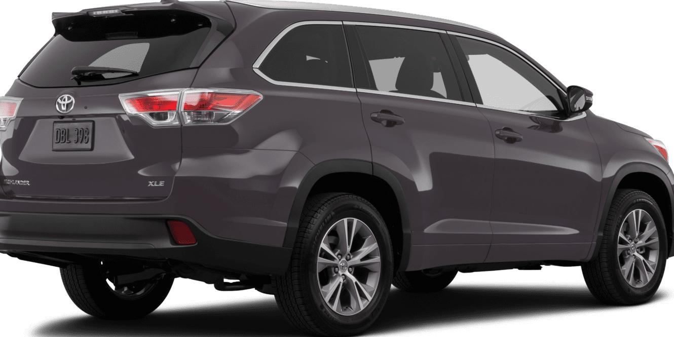 TOYOTA HIGHLANDER 2014 5TDJKRFH6ES060515 image