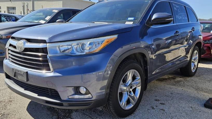 TOYOTA HIGHLANDER 2014 5TDDKRFH3ES044883 image