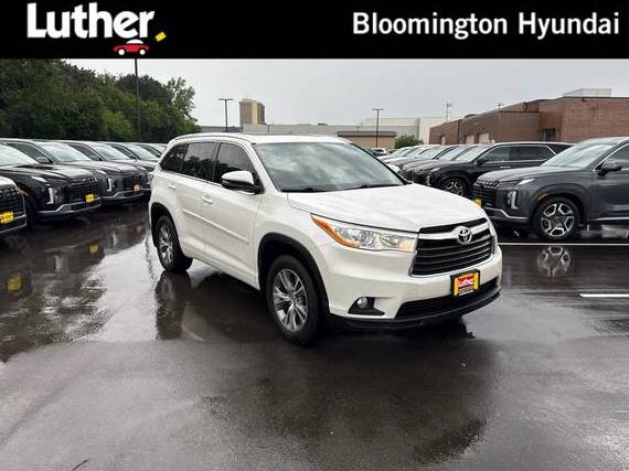 TOYOTA HIGHLANDER 2014 5TDJKRFH8ES017648 image