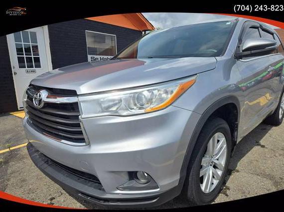 TOYOTA HIGHLANDER 2014 5TDBKRFH6ES063838 image
