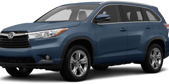 TOYOTA HIGHLANDER 2014 5TDYKRFH9ES035980 image
