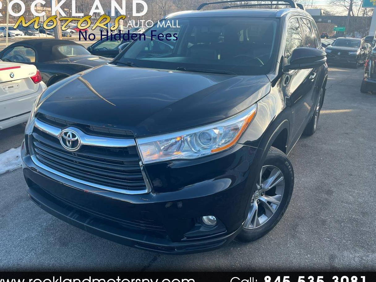 TOYOTA HIGHLANDER 2014 5TDJKRFH7ES057378 image