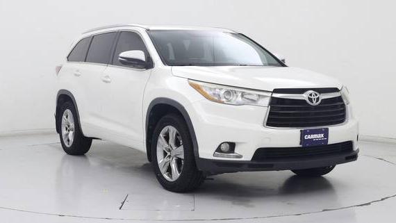 TOYOTA HIGHLANDER 2014 5TDDKRFH0ES053377 image