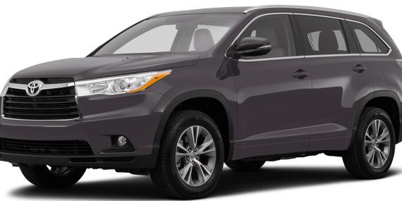 TOYOTA HIGHLANDER 2014 5TDKKRFH6ES023727 image