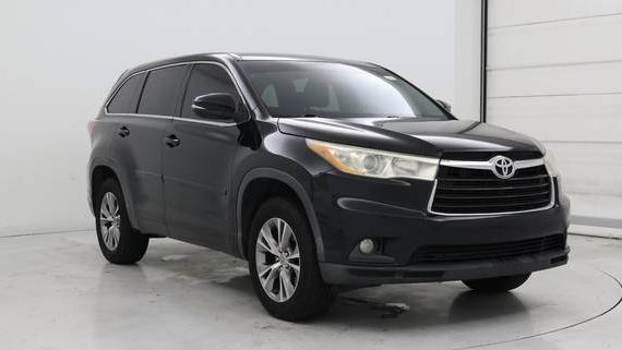 TOYOTA HIGHLANDER 2014 5TDZKRFH6ES026593 image